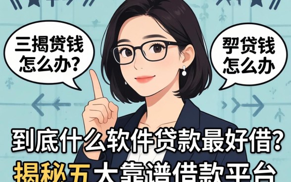 急需用钱怎么办?到底什么软件贷款最好借?揭秘五大靠谱借款平台