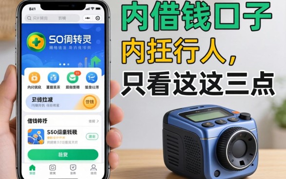 类似360周转灵app一样的借钱口子，内行人只看这三点