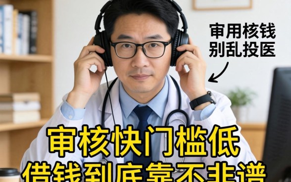 急用钱别乱投医：审核快门槛低的借钱到底靠不靠谱