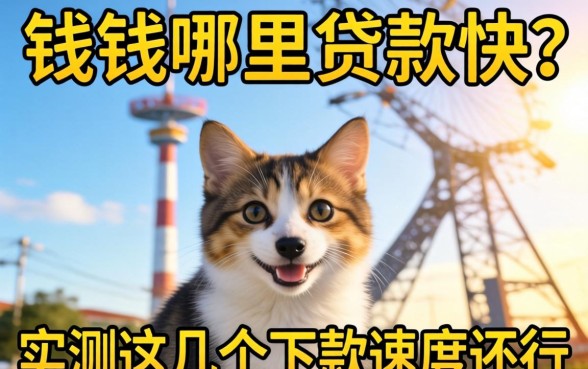 急需用钱哪里贷款快？实测这几个下款速度还行
