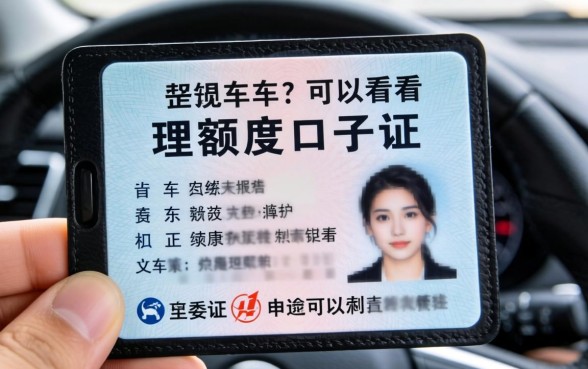 盘点几个行驶证出额度的口子，有车的可以看看