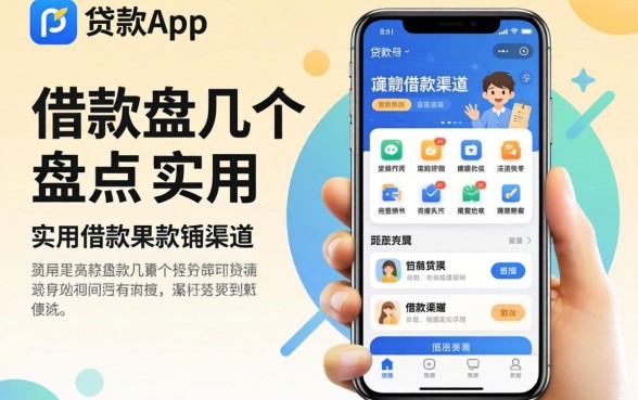 怎么开一个贷款app？盘点几个实用的借款渠道