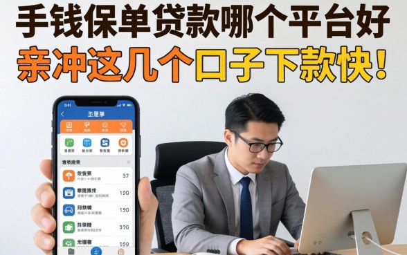 急用钱手头紧？手机保单贷款哪个平台好？亲测这几个口子下款快！