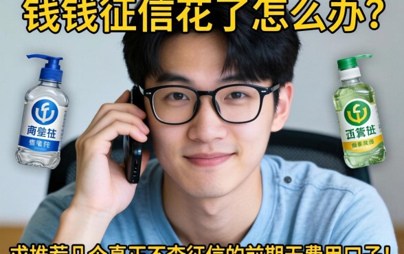 急需用钱征信花了怎么办？求推荐几个真正不查征信的前期无费用口子！