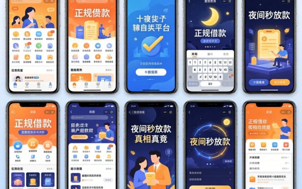 我试了十几个平台，发现正规借款和夜间秒放款的真相竟然是这样