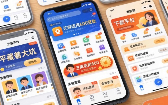 我翻遍了芝麻信用600贷款软件，发现这些下款平台藏着大坑