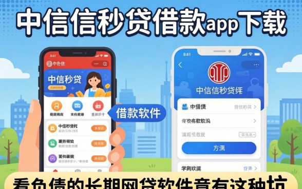 我试了那些像中信信秒贷借款app下载一样方便的借款软件，发现不看负债的长期网贷软件竟有这种坑