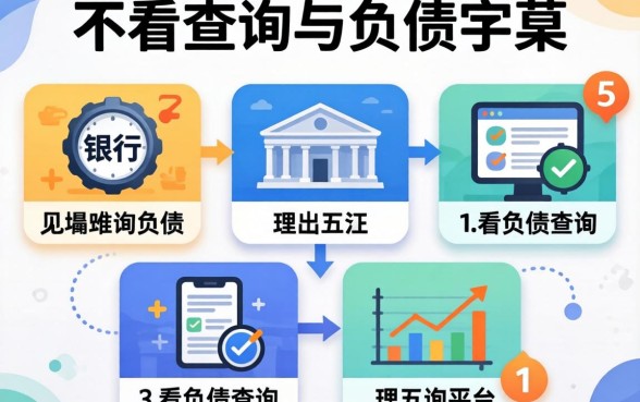 银行不看查询与负债，理出五个不看负债查询的平台