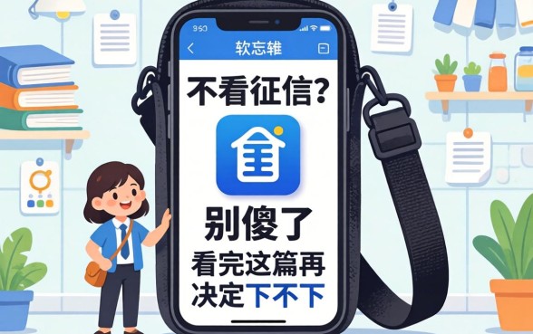 手机袋款软件不看征信？别傻了，看完这篇再决定下不下