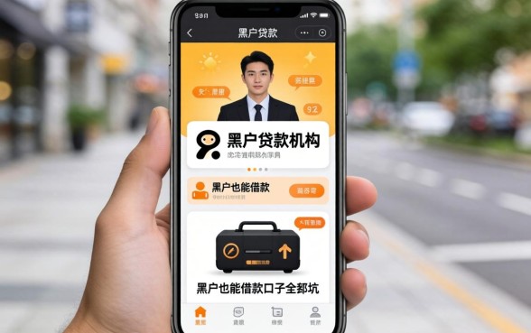我试了十几个黑户贷款机构app，发现黑户也能借款的口子全是坑