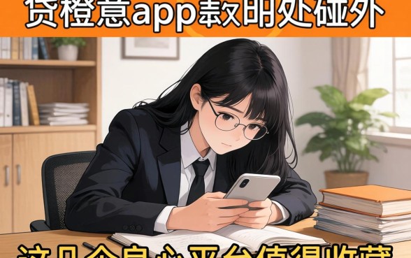 急需用钱却四处碰壁？类似小橙意app一样的贷款软件哪款更靠谱？这几个良心平台值得收藏