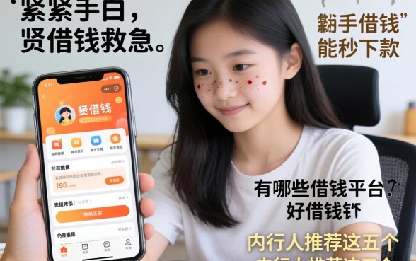 手头紧想借钱救急？有哪些借钱平台好借钱的软件能秒下款？内行人推荐这五个