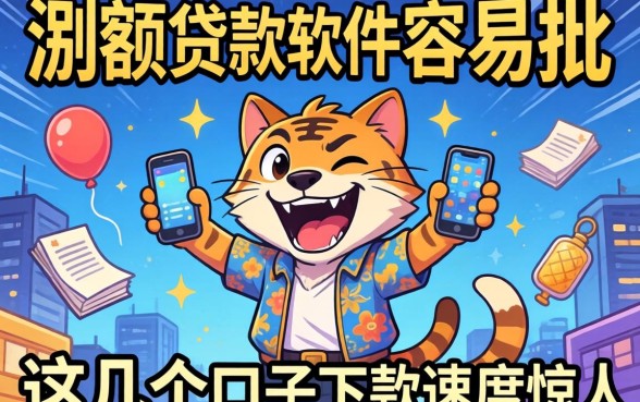 实测大额贷款软件容易批的，这几个口子下款速度惊人