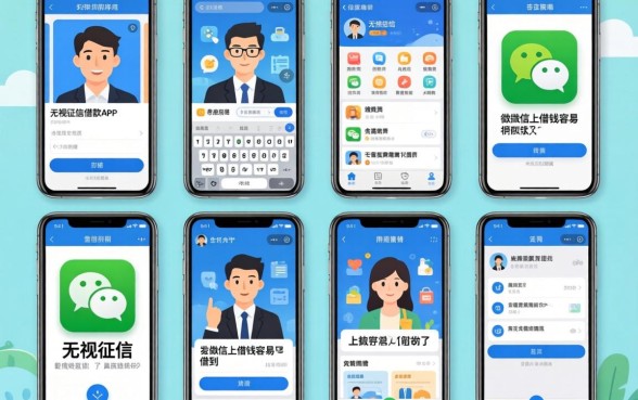 我试了七个所谓无视征信的借款app，发现微信上借钱容易借到的真相有点反常识