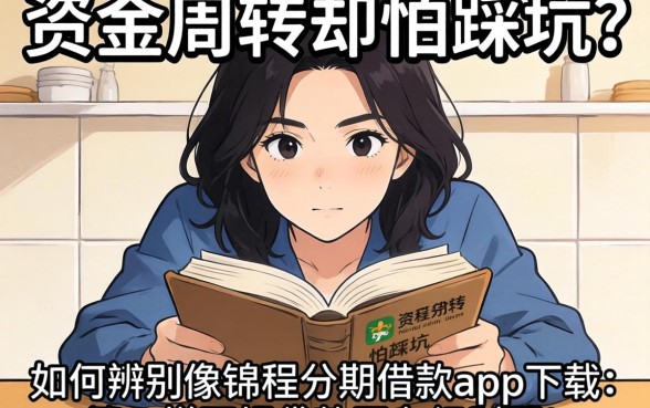 急需资金周转却怕踩坑?如何辨别像锦程分期借款app下载一样正规的贷款平台?