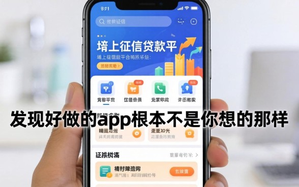 我试了那些不上征信的贷款平台，发现好做的app根本不是你想的那样