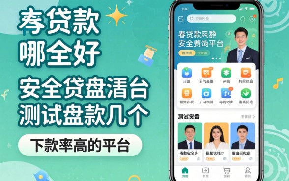 安全的贷款app哪个好？实测盘点几个下款率高的平台