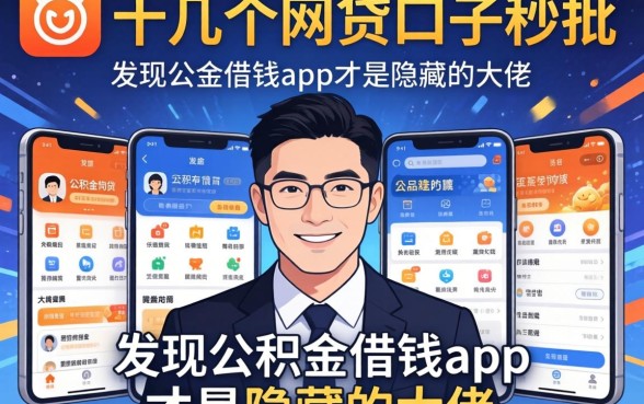 我试了十几个网贷口子秒批的软件,发现公积金借钱app才是隐藏的大佬