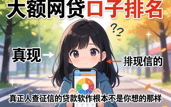 我试了所谓的大额网贷口子排名，发现真正不查征信的贷款软件根本不是你想的那样
