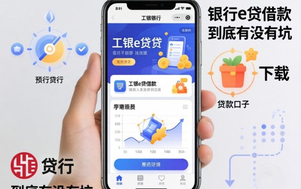 类似工银e贷借款app下载一样方便的贷款口子，到底有没有坑？