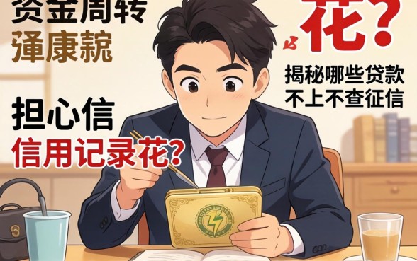急需资金周转却担心信用记录花？揭秘哪些贷款不上不查征信，这五个平台或许能解燃眉之急！