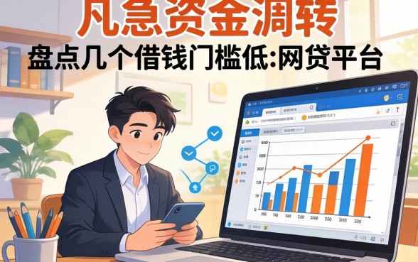 急需资金周转？盘点几个借钱门槛低的网贷平台