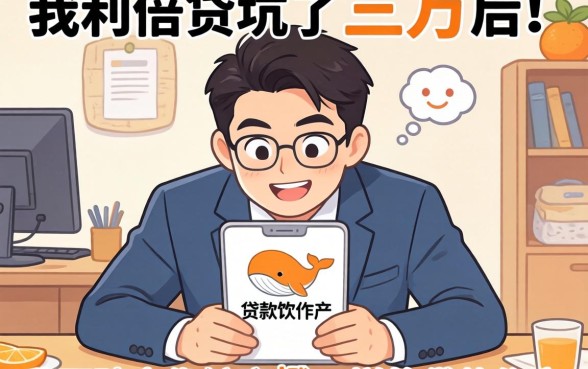 被高利贷坑了三万后，我死磕出像鲸享橙一样的贷款软件