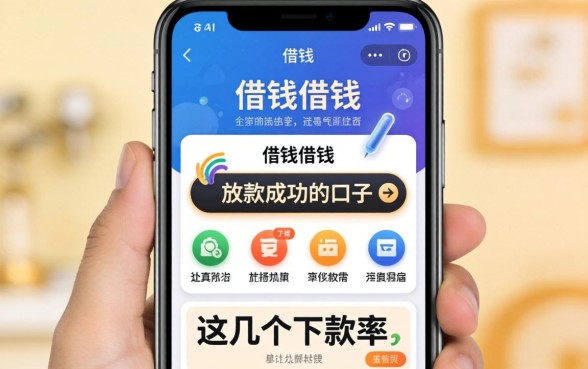 实测手机借钱有放款成功的口子,这几个下款率还行