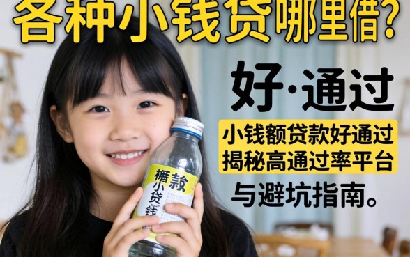 急需用钱哪里借？哪种小额贷款好通过？揭秘高通过率平台与避坑指南