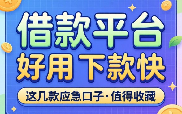 实测借款平台好用且下款快,这几款应急口子值得收藏