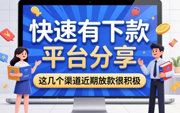 实测快速有下款的平台分享，这几个渠道近期放款很积极