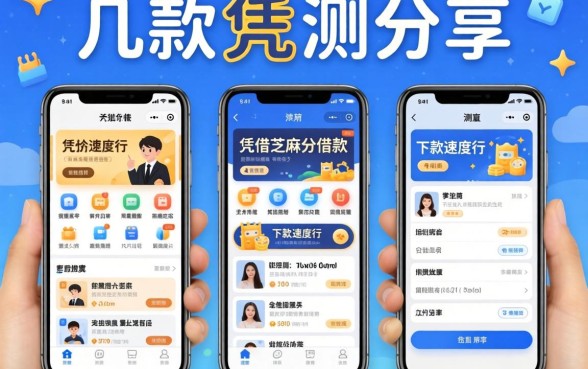 实测分享:几款凭借芝麻分借款的APP,下款速度还行