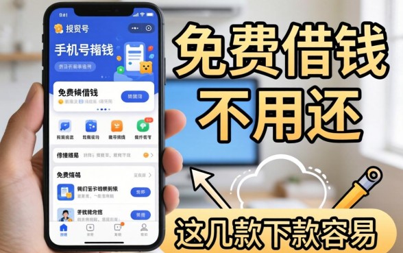 揭秘用手机号免费借钱不用还的软件有哪些，这几款下款容易
