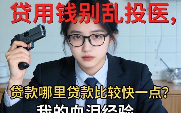 急用钱别乱投医,贷款哪里贷款比较快一点?我的血泪经验