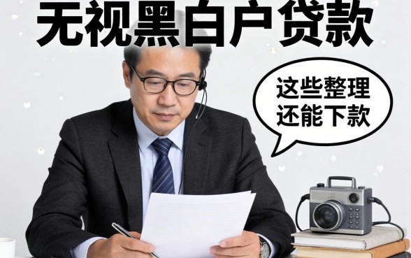 揭秘有没有无视黑白户的贷款，整理出这些还能下款的渠道