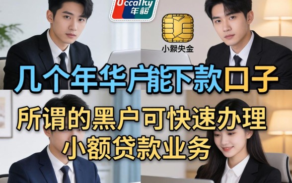 我试了几个2026年黑户能下款的口子，发现所谓的黑户可快速办理小额贷款业务的平台全是套路