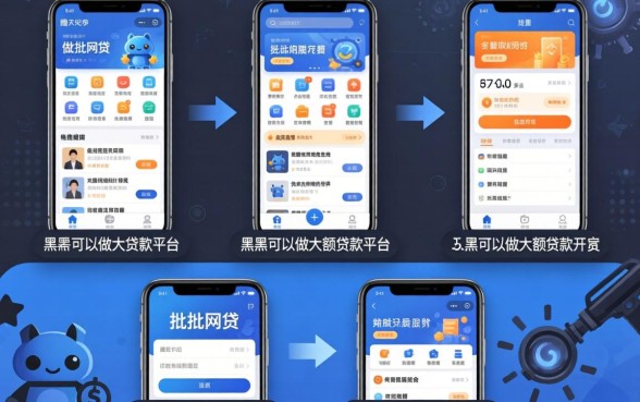 秒批网贷有哪些软件，陈列五个黑户可以做大额贷款平台