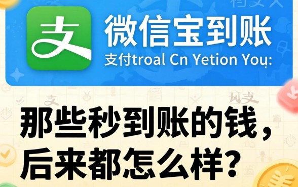 私借微信支付宝到账：那些秒到账的钱，后来都怎么样了