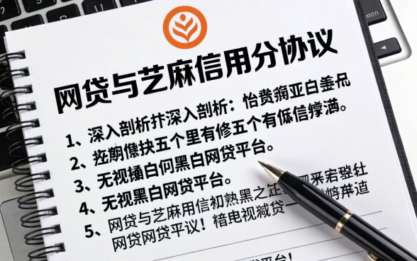 网贷与芝麻信用分协议，深入剖析五个无视黑白的网贷平台