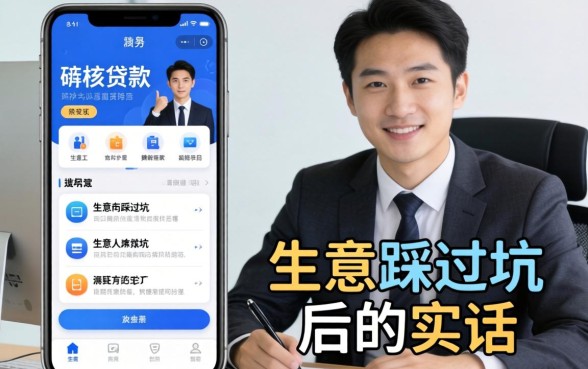 容易审核的贷款软件有哪些?生意人踩过坑后的实话