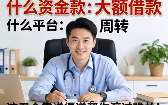 急需资金周转？什么平台可以大额借款？这五个靠谱渠道帮你渡过难关