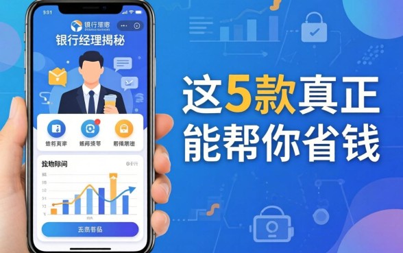手机ai应用有哪些？银行经理揭秘：这5款真正能帮你省钱
