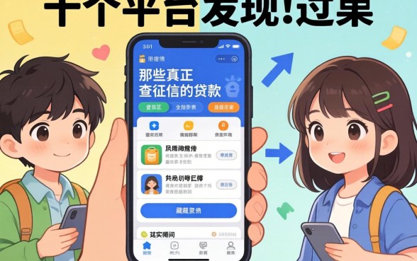 我试了十几个平台才发现，那些真正不查征信的贷款软件其实藏在明面上