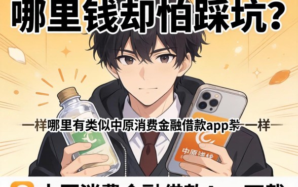 急需用钱却怕踩坑？哪里有类似中原消费金融借款app下载一样安全的借款口子？