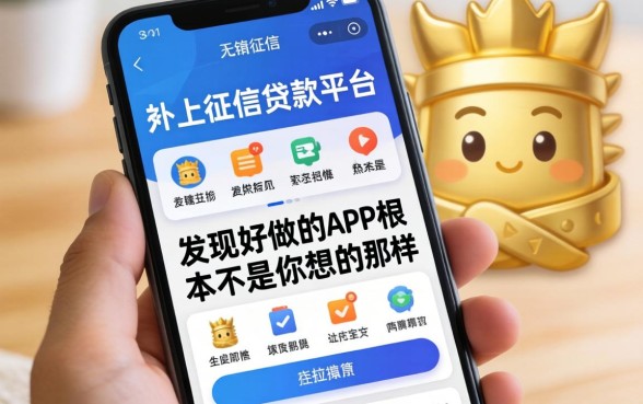 我试了那些不上征信的贷款平台，发现好做的app根本不是你想的那样