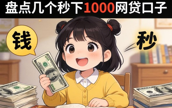 急需用钱？盘点几个秒下1000的网贷口子