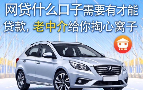 网贷什么口子需要有车才能贷款？老中介给你掏心窝子