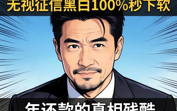 我试了那些号称无视征信黑白100%秒下的软件，结果发现2026年还款的真相很残酷