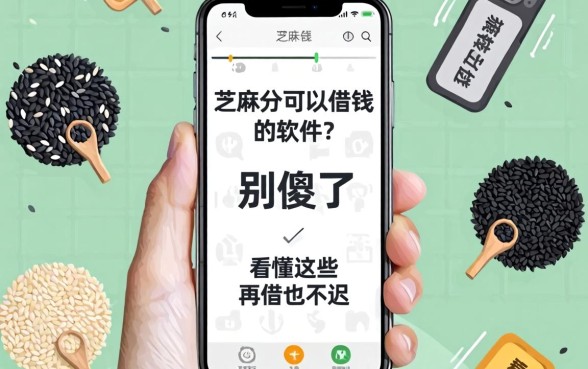 芝麻分可以借钱的软件？别傻了，看懂这些再借也不迟