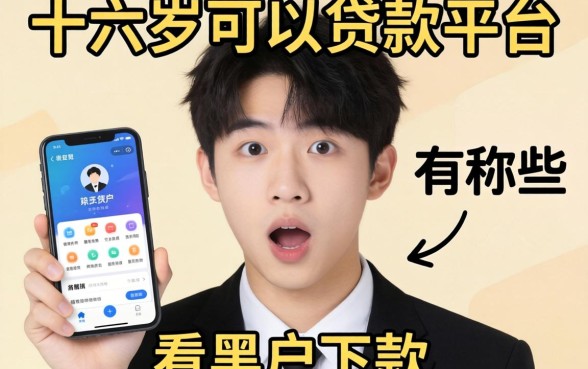 我试了那些号称十六岁可以贷款平台和不看黑户下款的软件，结果有些意外